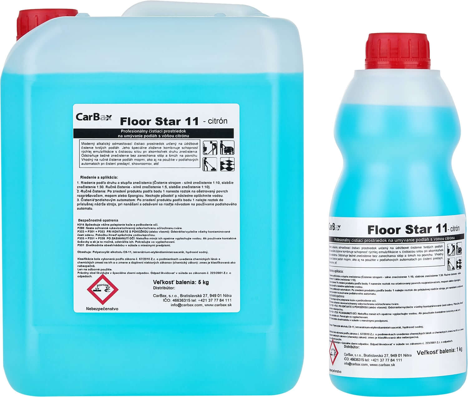 Floor Star 11 - citrom